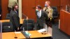 In this image from video, former Minneapolis police Officer Derek Chauvin, center, is taken into custody as his attorney, Eric Nelson, left, looks on, after the verdicts were read at Chauvin's trial for the 2020 death of George Floyd, Tuesday, April 20, 2021, at the Hennepin County Courthouse in Minneapolis, Minn. THE CANADIAN PRESS/Court TV via AP, Pool