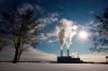 Smoke pours from the stacks at the Portlands Energy Centre in Toronto on Thursday January 15, 2009. THE CANADIAN PRESS/Frank Gunn