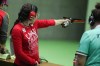 Team Canada's Lynda Kiejko competes in the qualifying round of air pistol shooting at Deodoro Park in Rio de Janeiro, Brazil in this Sunday, August 7, 2016 handout photo. THE CANADIAN PRESS/HO, COC, David Jackson *MANDATORY CREDIT*