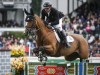 Canada's Eric Lamaze riding Fine Lady 5 during the CP International competition at the Spruce Meadows Masters in Calgary, Alta., Sunday, Sept. 8, 2019. Canada's most decorated show jumper has withdrawn from consideration for the Tokyo Olympics. THE CANADIAN PRESS/Jeff McIntosh