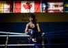 Canadian Boxer Mandy Bujold poses for a photograph at her boxing club in Toronto on Wednesday, June 29, 2016. THE CANADIAN PRESS/Nathan Denette