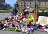 Prime Minister Justin Trudeau visits a memorial at the Eternal flame on Parliament Hill in Ottawa on Tuesday, June 1, 2021, which is in recognition of discovery of children's remains at the site of a former residential school in Kamloops, B.C. THE CANADIAN PRESS/Sean Kilpatrick