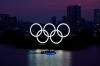 The Olympic rings float in the water at sunset in the Odaiba section in Tokyo on June 3, 2020. Canadian decathlete Pierce LePage estimates there were perhaps 100 or 150 fans at the recent Hypo-Meeting multi-events competition in Gotzis, Austria, where he finished runner-up to teammate Damian Warner. After the COVID-19 pandemic forced athletes to compete in empty arenas, 150 fans felt like many more. THE CANADIAN PRESS/AP, Eugene Hoshiko