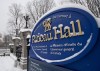 A sign along the wall surrounding Rideau Hall is shown Thursday January 21, 2021 in Ottawa. THE CANADIAN PRESS/Adrian Wyld