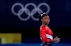Simone Biles, of the United States, waits to perform on the vault during the artistic gymnastics women's final at the 2020 Summer Olympics, Tuesday, July 27, 2021, in Tokyo. THE CANADIAN PRESS/AP-Gregory Bull