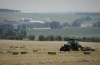 A hay crop is shown near Cremona, Alta., on Monday, July 17, 2017. THE CANADIAN PRESS/Jeff McIntosh