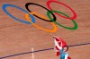 Kelsey Mitchell of Team Canada reacts after winning the gold medal during the track cycling women's sprint race at the 2020 Summer Olympics, Sunday, Aug. 8, 2021, in Izu, Japan. (AP Photo/Christophe Ena)