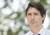 Prime Minister Justin Trudeau looks on during a childcare funding announcement in Montreal, Thursday, August 5, 2021. THE CANADIAN PRESS/Graham Hughes