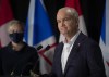 Conservative Leader Erin O’Toole takes questions from the media during a press conference in downtown St. John's, Monday, July 26, 2021. O'Toole is seeking to intervene in a Federal Court case where the Liberal government is trying to shield documents related to the firing of two scientists from Canada's highest-security laboratory. THE CANADIAN PRESS/Paul Daly