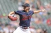 Minnesota Twins' Charlie Barnes (85) throws against the Tampa Bay Rays during the first inning of a baseball game, Sunday, Aug. 15, 2021, in Minneapolis. (AP Photo/Stacy Bengs)