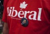 A Liberal supporters waits to meet Liberal Leader Justin Trudeau as he makes a whistle-stop in the riding of Papineau in Montreal, Quebec on Sunday, Aug. 15, 2021, on the first day of the election campaign. THE CANADIAN PRESS/Sean Kilpatrick