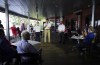 Liberal Leader Justin Trudeau makes a campaign stop in Trois-Rivieres, Quebec on Thursday, Aug 26, 2021. He's joined by by Liberal candidate for Trois-Rivieres, Martin Francoeur and candidate for Saint-Maurice-Champlain Francois-Philippe Champagne. THE CANADIAN PRESS/Sean Kilpatrick
