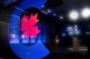 Conservative Leader Erin O'Toole is reflected in the Conservative Party logo on his teleprompter as speaks to the media on Tuesday, Aug. 31, 2021 in Ottawa. Canadians will vote in a federal election Sept. 20th. THE CANADIAN PRESS/Frank Gunn