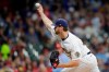 Milwaukee Brewers' Adrian Houser pitches during the first inning of a baseball game against the St. Louis Cardinals, Saturday, Sept. 4, 2021, in Milwaukee. (AP Photo/Aaron Gash)