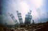 In this Sept. 11, 2001 file photo, the remains of the World Trade Center stand amid debris following the terrorist attack on the building in New York. Some undergraduate students sitting in a class about Canada's military history at the University of Calgary have never known or can't remember a world before the attack.THE CANADIAN PRESS/AP/Alexandre Fuchs