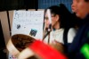 People drum at a vigil for Hunter Haze Smith-Straight outside Winnipeg's Childrens Hospital, Friday, Nov. 1, 2019. THE CANADIAN PRESS/John Woods