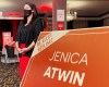 Liberal candidate Jenica Atwin is shown at her election campaign headquarters in Fredericton, N.B., on Monday, Sept, 20, 2021. THE CANADIAN PRESS/Kevin Bissett