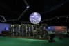 People start to gather near the Action Zone inside the venue of the COP26 U.N. Climate Summit in Glasgow, Scotland, Friday, Nov. 12, 2021. THE CANADIAN PRESS/AP, Alastair Grant