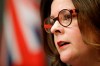 Manitoba Premier Heather Stefanson speaks to media prior to the reading of the Speech from the Throne at the Manitoba Legislature in Winnipeg on Nov. 23, 2021.  THE CANADIAN PRESS/John Woods