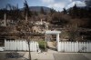 Damaged structures are seen in Lytton, B.C., on Friday, July 9, 2021, after a wildfire destroyed most of the village on June 30. THE CANADIAN PRESS/Darryl Dyck