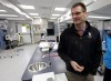 Dr. Mike Wilkinson speaks to reporters in a mobile medical unit setup at the Whistler Athletes' Village for the Vancouver 2010 Winter Olympic Games in Whistler, B.C., on Wednesday January 20, 2010.&nbsp; THE CANADIAN PRESS/Darryl Dyck