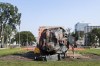 A headless statue of Queen Victoria is seen overturned and vandalized at the provincial legislature in Winnipeg, Friday, July 2, 2021. THE CANADIAN PRESS/Kelly Geraldine Malone