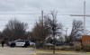 Colleyville police secure the area around Congregation Beth Israel synagogue on Saturday, Jan. 15, 2022 in Colleyville, Texas.  Authorities say a man has apparently taken hostages at the synagogue near Fort Worth, Texas. The Colleyville Police Department tweeted Saturday afternoon that it was conducting SWAT operations at the address of Congregation Beth Israel (Jessika Harkay/Star-Telegram via AP)