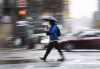 People cross the road in downtown Toronto on Friday, Nov. 2, 2018. THE CANADIAN PRESS/Nathan Denette