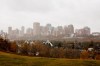 The Edmonton city skyline is pictured on Tuesday, October 17, 2017. THE CANADIAN PRESS/Jason Franson