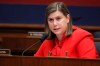 Michigan Rep. Elissa Slotkin questions witnesses during a House Committee on Homeland Security hearing on Sept. 17, 2020 in Washington. Slotkin complained Wednesday about a General Motors plant outside Lansing that’s being starved of parts from Canada by the ongoing closure of the border crossing between Detroit and Windsor, Ont. THE CANADIAN PRESS/POOL via AP-Chip Somodevilla