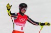 Marie-Michele Gagnon, of Canada, gestures after the women's downhill at the 2022 Winter Olympics,&nbsp;in the Yanqing district of Beijing, Tuesday, Feb. 15, 2022. THE CANADIAN PRESS/AP-Dmitri Lovetsky