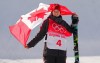 Canada's Cassie Sharpe celebrates her silver medal in the freestyle women's ski halfpipe final during the Beijing Winter Olympic Games, in Zhangjiakou, China, Friday, Feb. 18, 2022. THE CANADIAN PRESS/Sean Kilpatrick