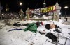 Debris lays on the ground in front of Parliament Hill’s gates after police took action to clear the street of trucks and protesters to end a protest, which started in opposition to mandatory COVID-19 vaccine mandates and grew into a broader anti-government demonstration and occupation, on its 23rd day, in Ottawa, Saturday, Feb. 19, 2022. Being able to designate no-go zones, ensure tow trucks were available to remove vehicles and stop the flow of money and goods keeping the demonstrators fed and fuelled are all clear reasons the Emergencies Act was needed to end the Ottawa blockades, Public Safety Minister Marco Mendicino said. THE CANADIAN PRESS/Justin Tang