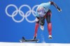 Mirela Rahneva of Canada starts during the women's skeleton training run at the 2022 Winter Olympics, Tuesday, Feb. 8, 2022, in the Yanqing district of Beijing.&nbsp;Citing systemic issues within the national sport organization, some of Canada's top bobsled and skeleton athletes are calling for the resignation of the program's top staff members. THE CANADIAN PRESS/AP/Pavel Golovkin
