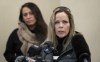 Tamara Lich, organizer for a protest convoy by truckers and supporters demanding an end to COVID-19 vaccine mandates, delivers a statement during a news conference in Ottawa, Thursday, Feb. 3, 2022. Counsel for convoy organizer Tamara Lich says she will appeal the bail conditions imposed on her. THE CANADIAN PRESS/Adrian Wyld