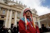 FILE - Native Canadian Phil Fontaine, national chief of the Assembly of First Nations, attends Pope Benedict XVI general audience in St. Peter's Square at the Vatican, Wednesday April 29, 2009. A group of native Canadians attended the pontiff's general audience on Wednesday before a private meeting where the pope expressed his concern for the acknowledged abuse and 