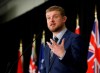 Elmwood-Transcona NDP MP Daniel Blaikie delivers remarks at the Canadian National Prayer breakfast in Ottawa on Thursday, May 2, 2019. THE CANADIAN PRESS/David Kawai