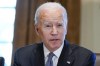 President Joe Biden speaks as he meets with military leaders in the Cabinet Room the White House, Wednesday, April 20, 2022, in Washington. (AP Photo/Evan Vucci)