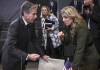 U.S. Secretary of State Antony Blinken and Canadian Foreign Minister Melaine Joly talk after a meeting with NATO foreign ministers at NATO headquarters in Brussels, Belgium, Thursday, April 7, 2022. THE CANADIAN PRESS/AP-Evelyn Hockstein/Pool Photo via AP