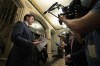 Prime Minister Justin Trudeau speaks with the media as he make his way to caucus on Parliament Hill, Wednesday, May 4, 2022 in Ottawa.Prime Minister Justin Trudeau says his government is looking at using legislation to ensure a woman's right to a safe and legal abortion will be  permanently protected in Canada. THE CANADIAN PRESS/Adrian Wyld