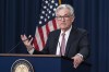 Federal Reserve Board Chair Jerome Powell speaks during a news conference at the Federal Reserve, Wednesday, May 4, 2022 in Washington. The Federal Reserve intensified its drive to curb the worst inflation in 40 years by raising its benchmark short-term interest rate by an sizable half-percentage point. (AP Photo/Alex Brandon)