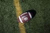 CFL football seen during the Hamilton Tiger-Cats opening day training camp at Ron Joyce Stadium in Hamilton, Ont., Thursday, May 19, 2022. CFL players have rejected the new collective bargaining agreement with the league. THE CANADIAN PRESS/Nick Iwanyshyn