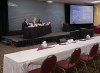 Commissioners Leanne Fitch, Michael MacDonald, chair, and Kim Stanton, left to right, attend the Mass Casualty Commission inquiry into the mass murders in rural Nova Scotia on April 18/19, 2020, in Truro, N.S. on Wednesday, May 25, 2022. Lawyers for some of the families killed during the rampage have been instructed to boycott hearings over the commission's decision to limit testimony by some senior RCMP officers. THE CANADIAN PRESS/Andrew Vaughan