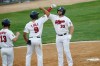 JOHN WOODS / WINNIPEG FREE PRESS
On Tuesday, the Goldeyes played their first home game since Sept. 2, 2019. (John Woods / Winnipeg Free Press)