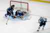 CP
Winnipeg Jets' Pierre-Luc Dubois scores the game-winning goal past St. Louis Blues' Colton Parayko and goaltender Jordan Binnington during overtime of an NHL hockey game Sunday, March 13, 2022, in St. Louis. (Jeff Roberson / The Associated Press)