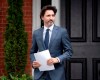 Prime Minister Justin Trudeau makes his way to the podium for a news conference outside Rideau Cottage in Ottawa, Thursday, June 25, 2020. THE CANADIAN PRESS/Adrian Wyld