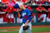 Los Angeles Dodgers starting pitcher David Price exits a spring training baseball game against the Cincinnati Reds during the second inning Monday, March 2, 2020, in Goodyear, Ariz. (AP Photo/Ross D. Franklin)