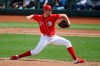Cincinnati Reds pitcher Trevor Bauer throws against the Los Angeles Dodgers during the fourth inning of a spring training baseball game Monday, March 2, 2020, in Goodyear, Ariz. (AP Photo/Ross D. Franklin)