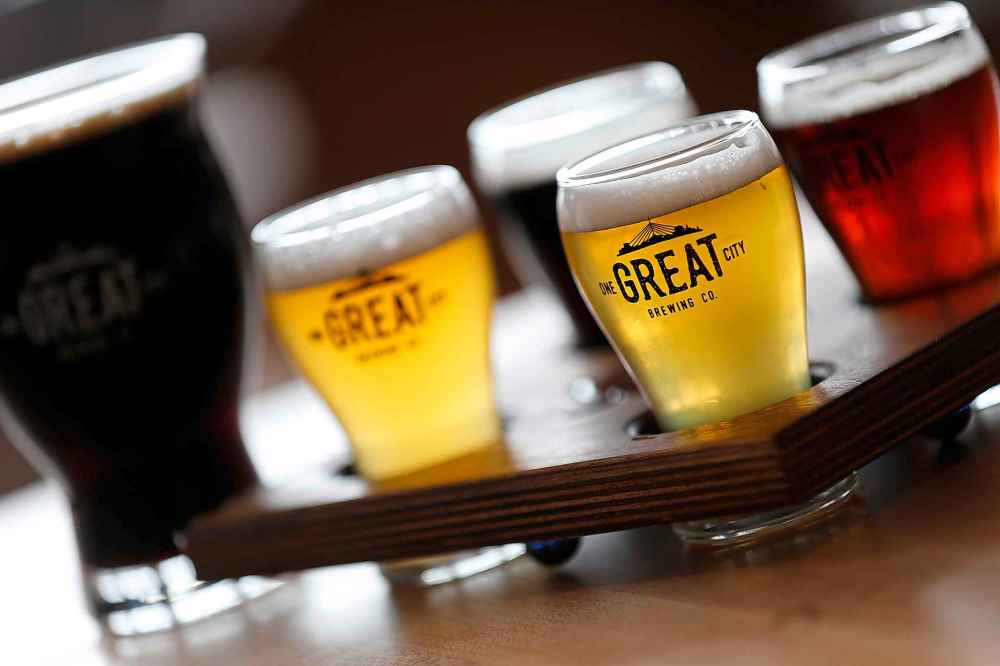 JOHN WOODS / WINNIPEG FREE PRESS FILES
One Great City Brewing Company's core lineup features a New England IPA, milk stout, bitter ale and more.