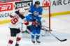 JOHN WOODS / WINNIPEG FREE PRESS FILES
Winnipeg Jets' Nathan Beaulieu blocks a shot during a penalty kill against the New Jersey devils. Beaulieu has been sidelined by shot-blocking injuries three times this season.